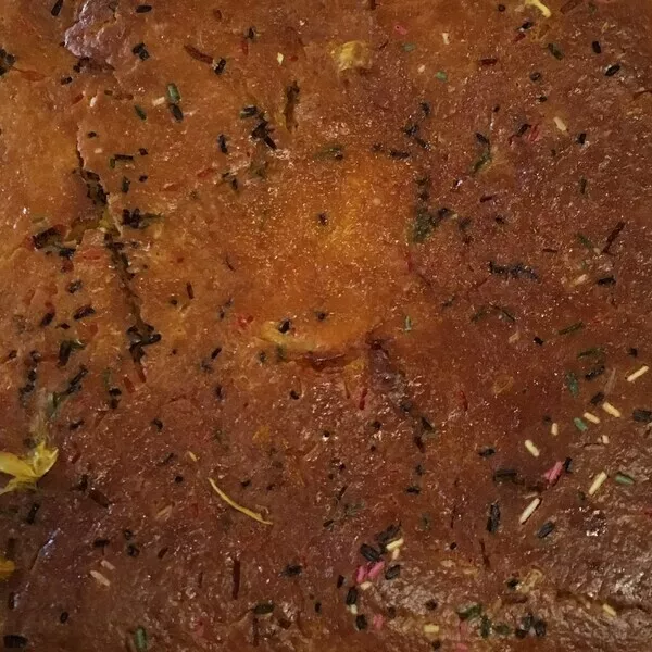 Gâteau moelleux d'oranges