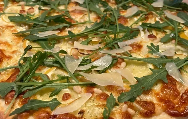La pizza blanche