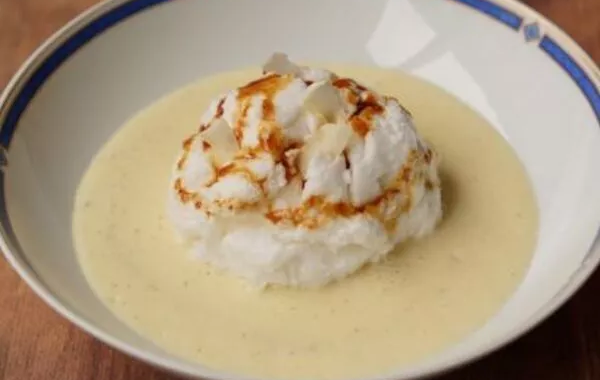 Ile flottante allégée à l'icookin