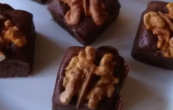 Mini Brownies aux noix