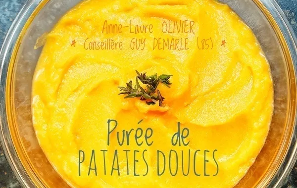 Ma purée de patates douces
