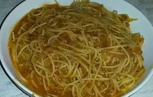 Spaghettis bolognaise - One Pot Pasta