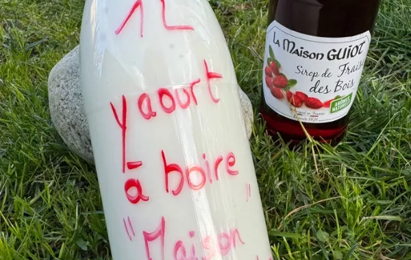 YAOURT A BOIRE 0 DECHETS PLASTIQUE
