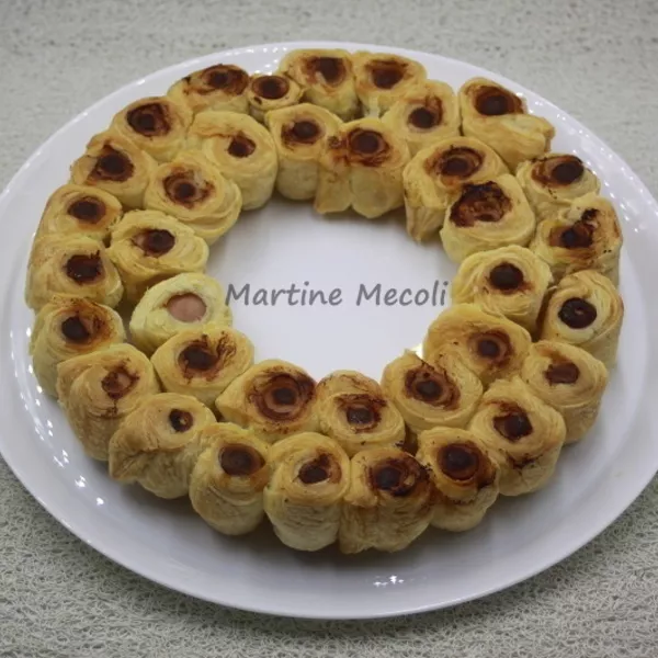 La ronde des feuilletés à la saucisse