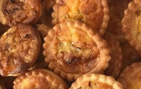Mini tartelette à l'oignon