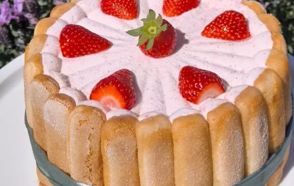 Charlotte aux fraises
