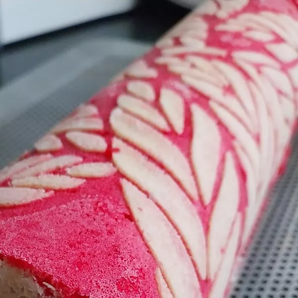 Bûche aux framboises