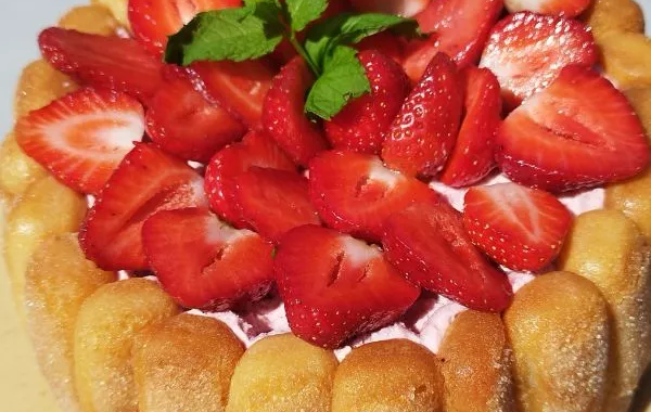 Charlotte aux fraises