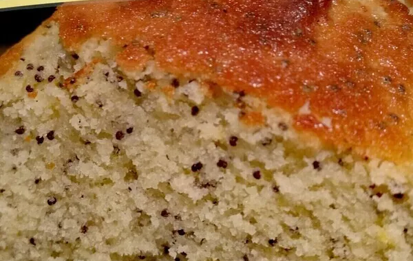 Cake fondant citron pavot