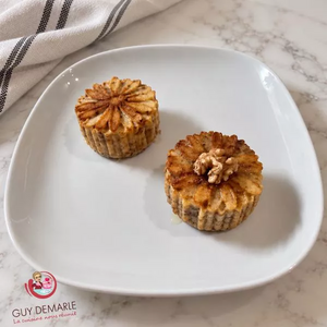 MUFFINS CHEVRE, MIEL & NOIX
