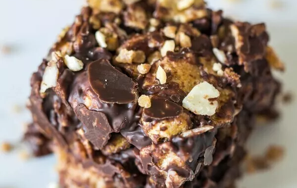 Mini-cubes de roses des sables, fruits secs et fruits confits SANS I-COOK'IN