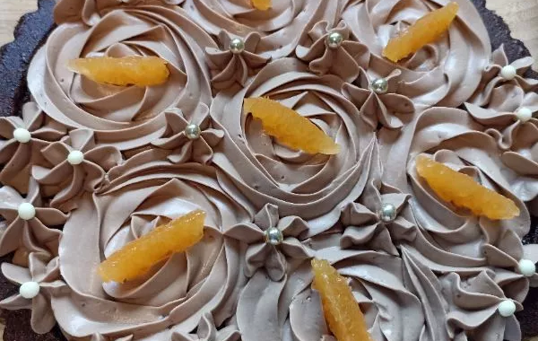 Gâteau renversé choco clémentines