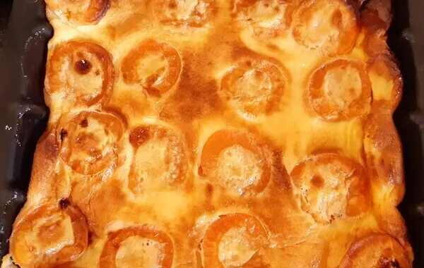 CLAFOUTIS AUX ABRICOTS FRAIS