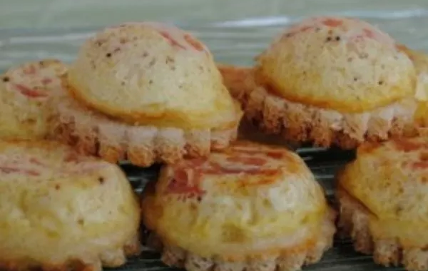 croque quiche au saumon