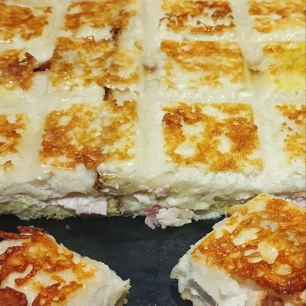 Croque Poulet Epinard