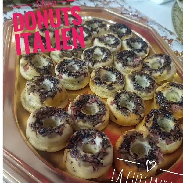 Mini donuts italien
