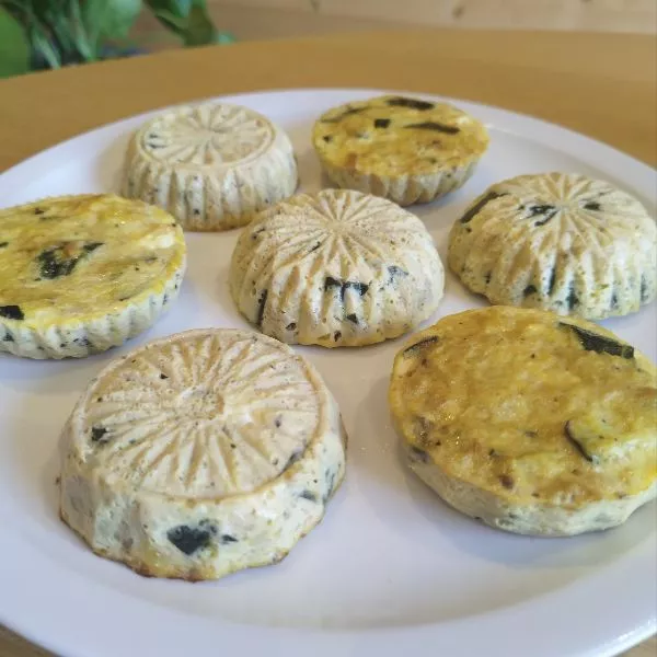 Flans de courgettes thon feta 