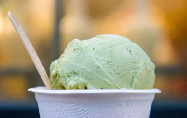 Crème anglaise pour glace à la menthe