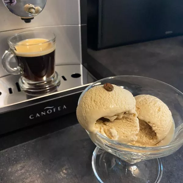 Crème glacée au café