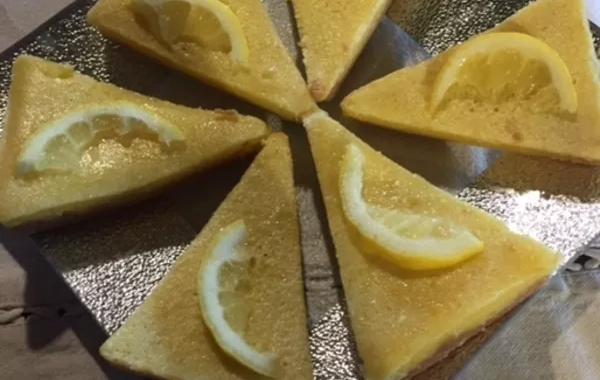 Triangles au citron