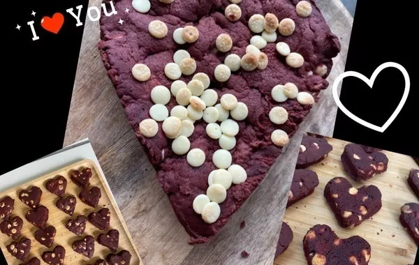 Red velvet cookies de la St Valentin