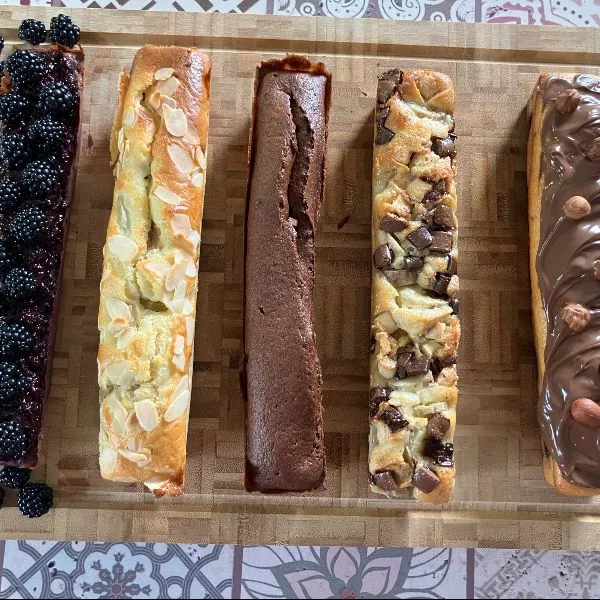 Histoire de cake Banane/Noisette/Chocolat