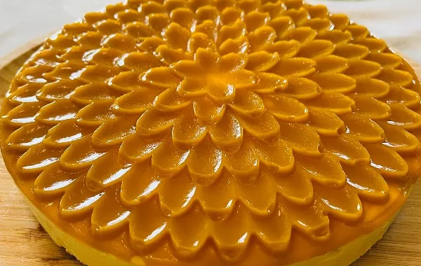 Entremet mangue spéculos
