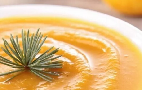 Velouté crémeux de potiron à la châtaigne