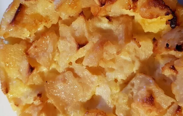 Flognarde aux pommes