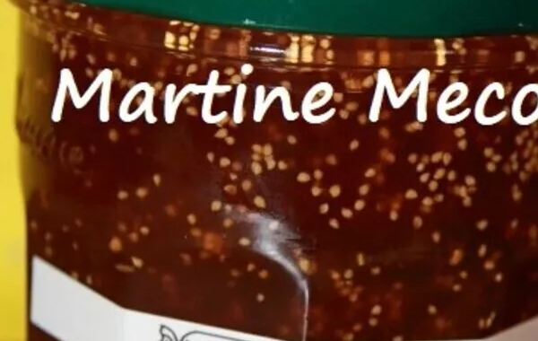 Confiture de figues à la vanille
