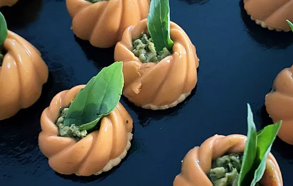 Panna Cotta Tomate-Basilic