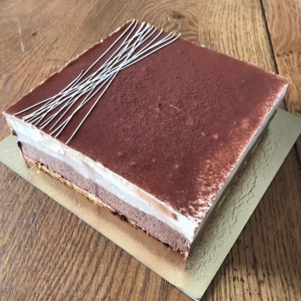 Entremet trois chocolats