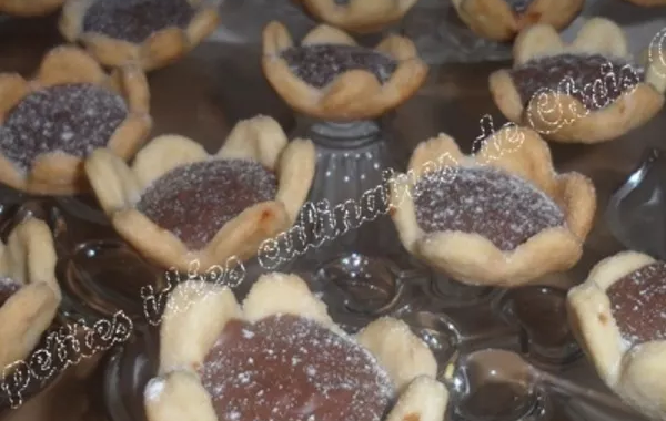 Fleurs au chocolat