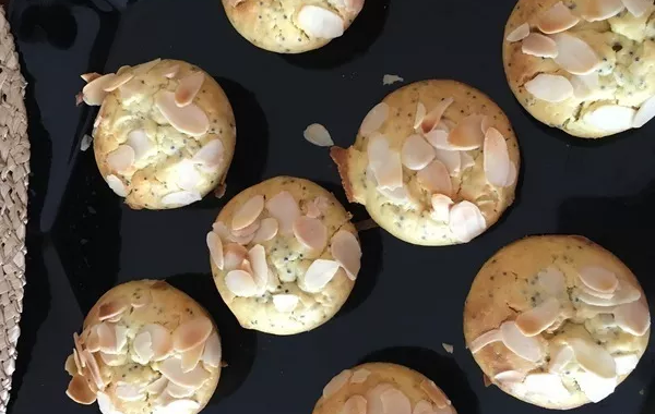 Muffins au citron et au pavot