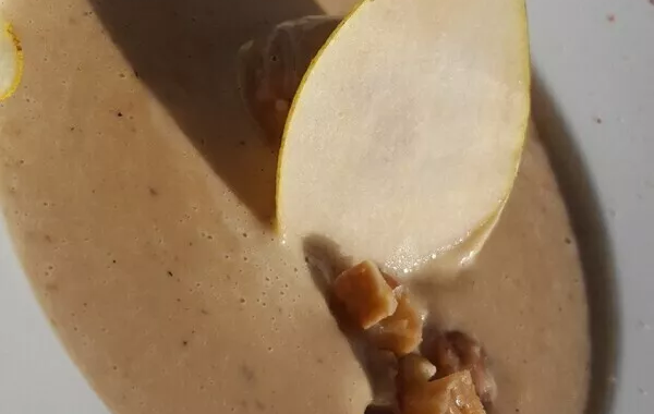 Crème de châtaignes et poires