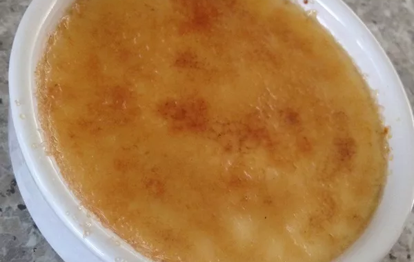 Crème brûlée à la vanille