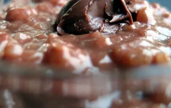 Riz au lait au Nutella