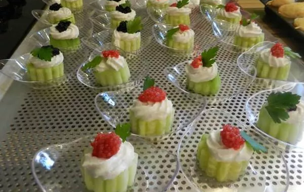 Bouchées de Concombre