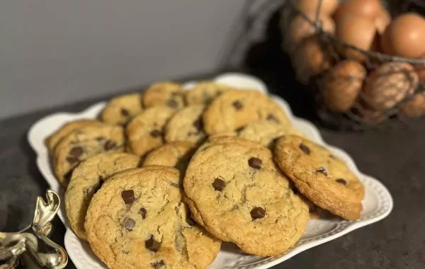 Mes cookies aux chunks de chocolat noir