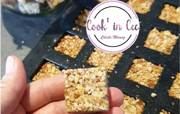 Mini cubes amandes/noisettes