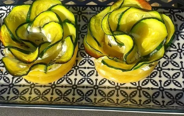 Tourbillon fraîcheur - courgettes