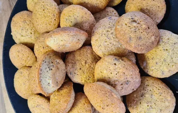 Gâteaux éclats de noisettes