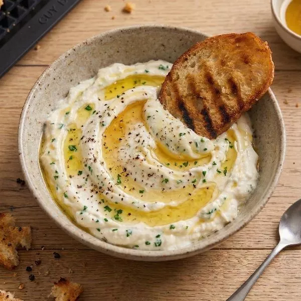 Tartinable ricotta, yaourt et miel