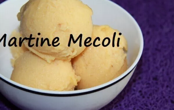 Sorbet express à la pêche