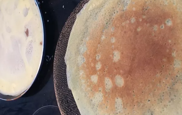 Crêpes sans gluten et sans lactose