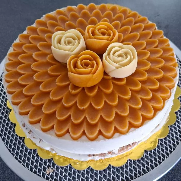 Entremet mangue passion 