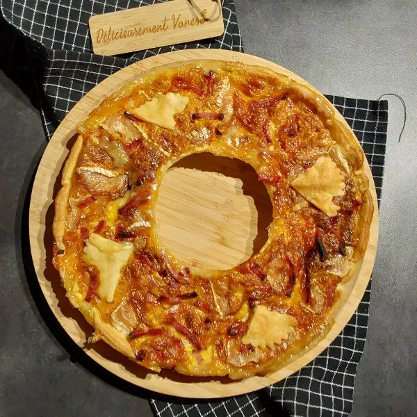 QUICHE AU BACON ET AU BRIE