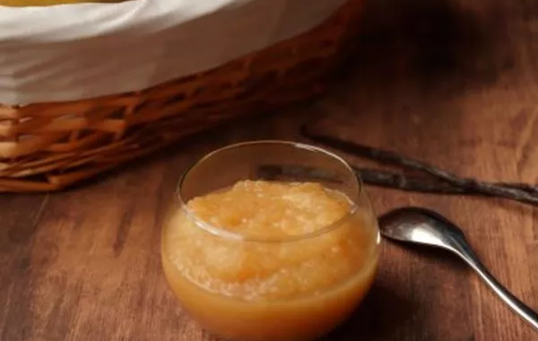 Compote de pommes à la vanille SSA à l'icookin