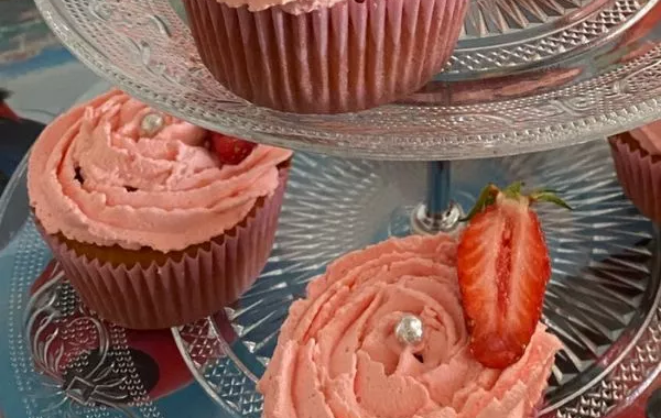 The strawberry's cupcake