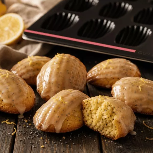 Madeleines citron pavot